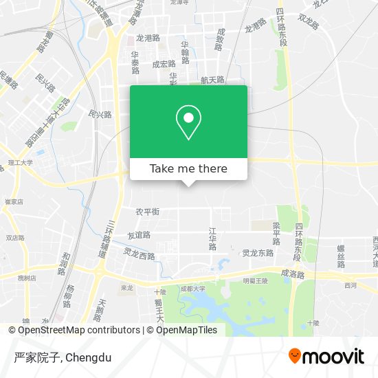 严家院子 map