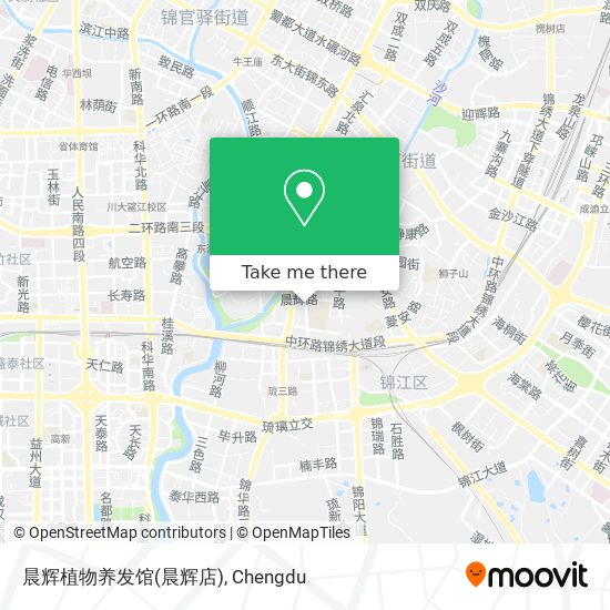 晨辉植物养发馆(晨辉店) map