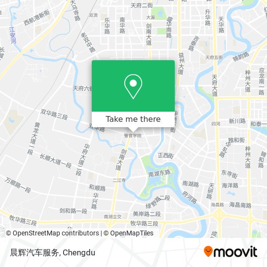 晨辉汽车服务 map