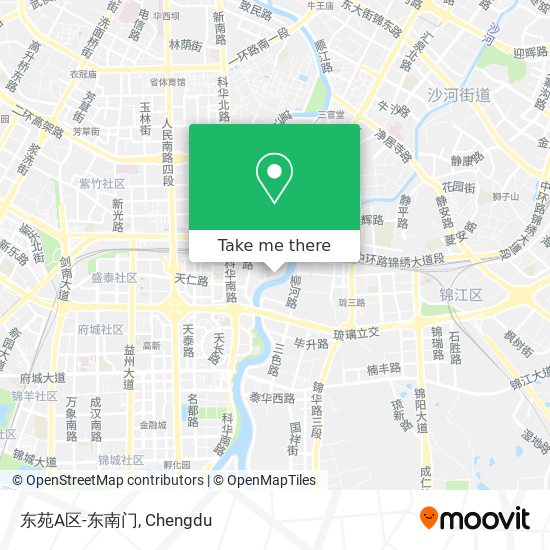 东苑A区-东南门 map