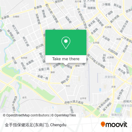 金手指保健浴足(东南门) map