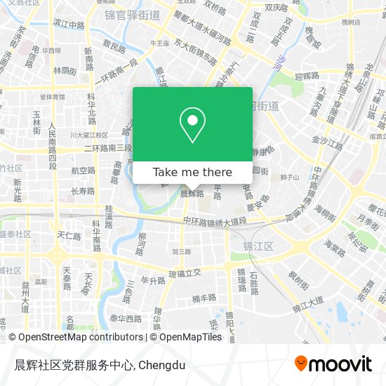 晨辉社区党群服务中心 map