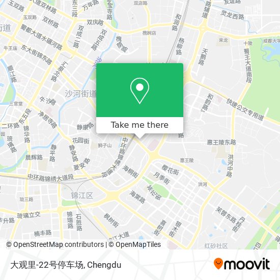 大观里-22号停车场 map