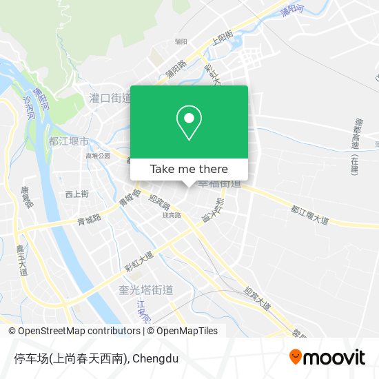 停车场(上尚春天西南) map