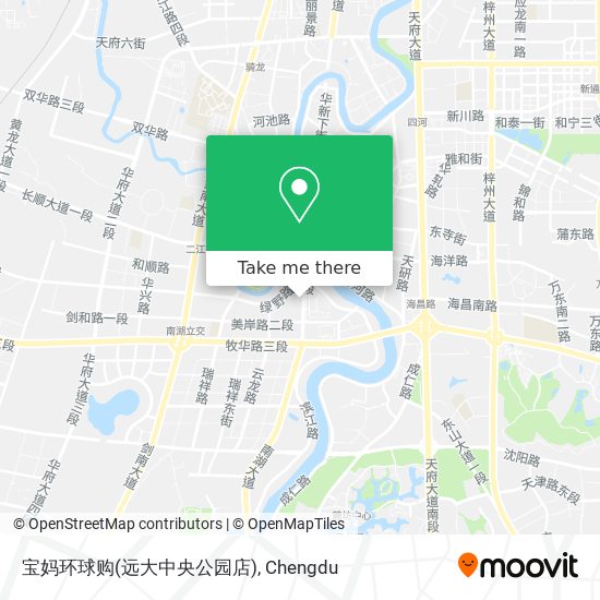 宝妈环球购(远大中央公园店) map