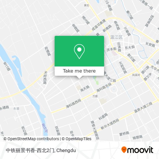 中铁丽景书香-西北2门 map