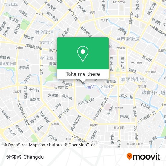 芳邻路 map