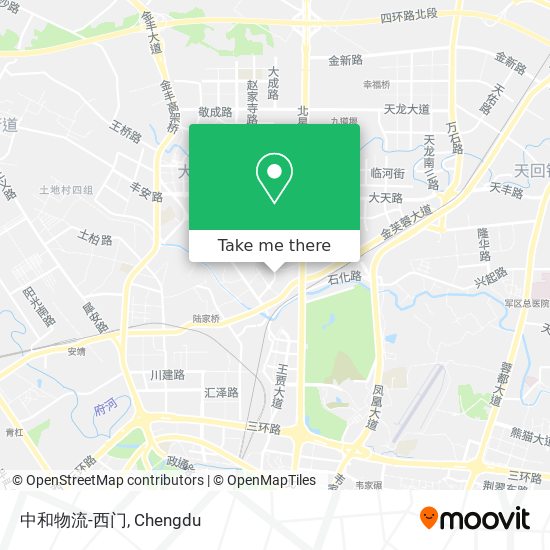 中和物流-西门 map
