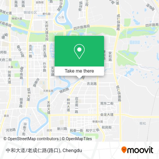 中和大道/老成仁路(路口) map