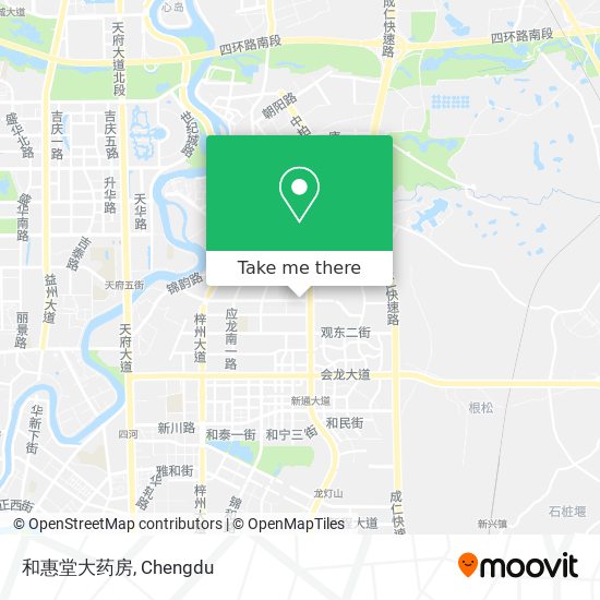 和惠堂大药房 map
