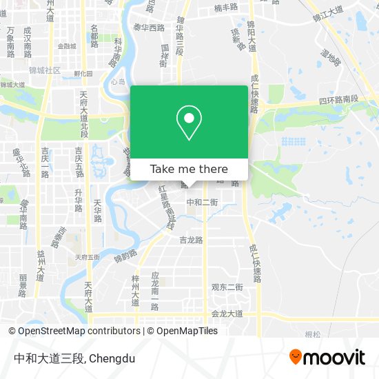 中和大道三段 map
