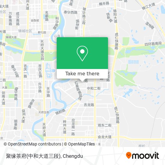 聚缘茶府(中和大道三段) map