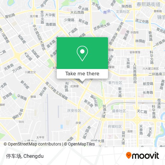 停车场 map