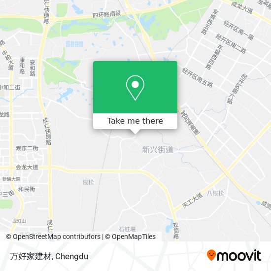 万好家建材 map