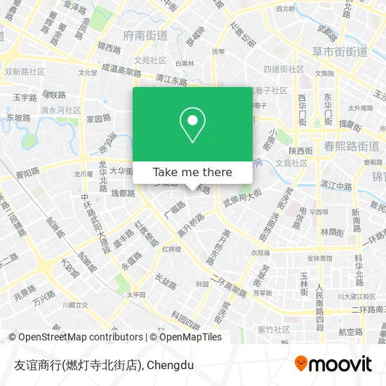 友谊商行(燃灯寺北街店) map