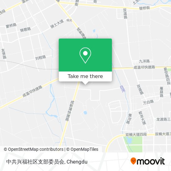 中共兴福社区支部委员会 map