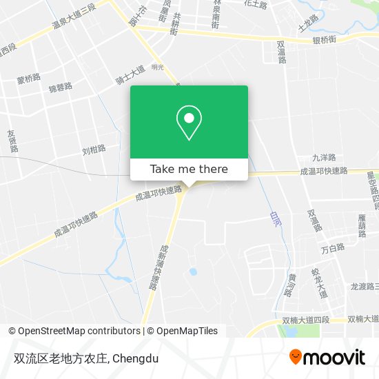 双流区老地方农庄 map