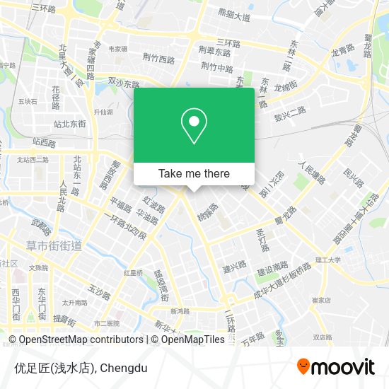 优足匠(浅水店) map