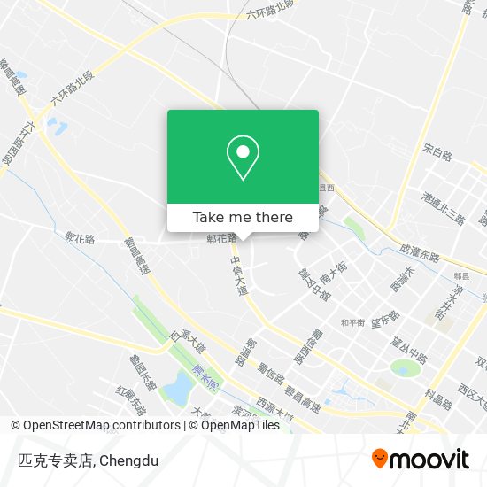 匹克专卖店 map