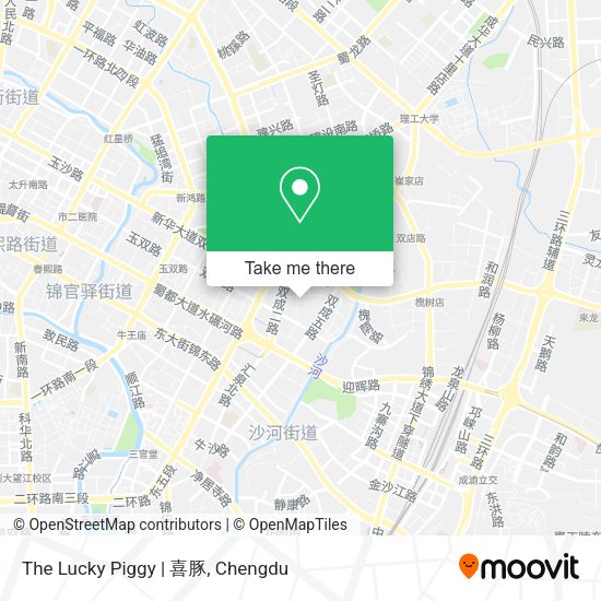 The Lucky Piggy | 喜豚 map