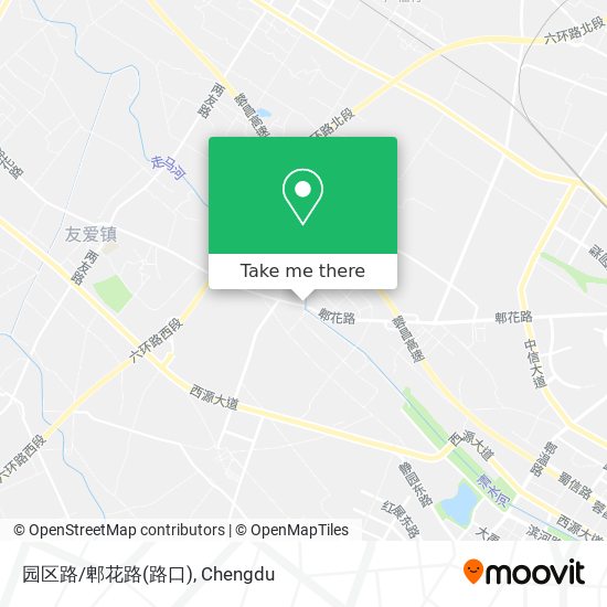 园区路/郫花路(路口) map