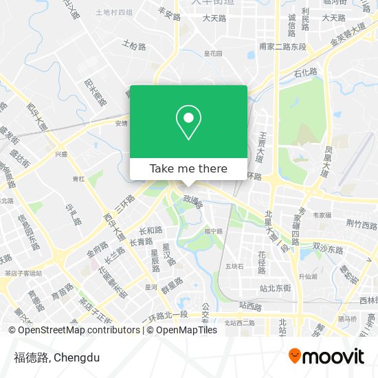 福德路 map
