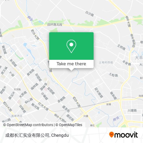 成都长汇实业有限公司 map