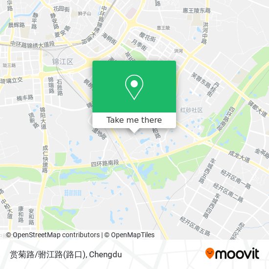 赏菊路/驸江路(路口) map