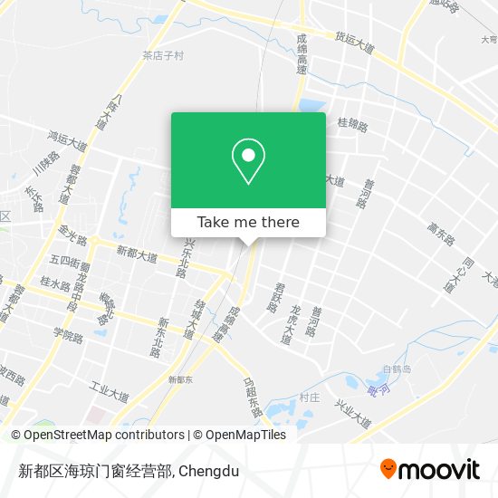 新都区海琼门窗经营部 map