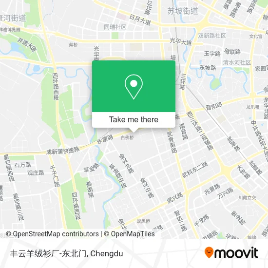 丰云羊绒衫厂-东北门 map