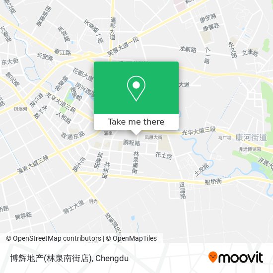 博辉地产(林泉南街店) map