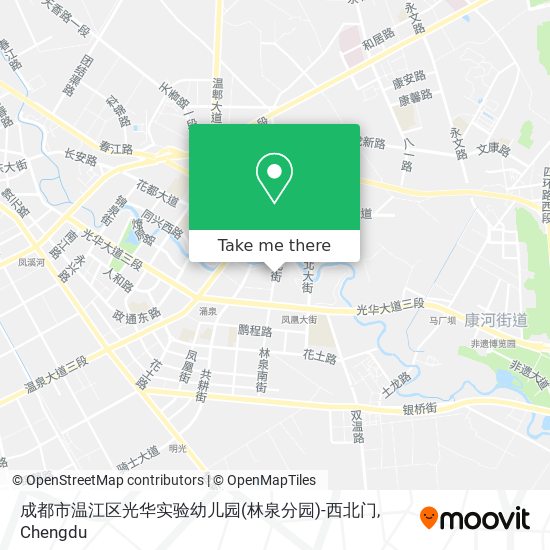 成都市温江区光华实验幼儿园(林泉分园)-西北门 map