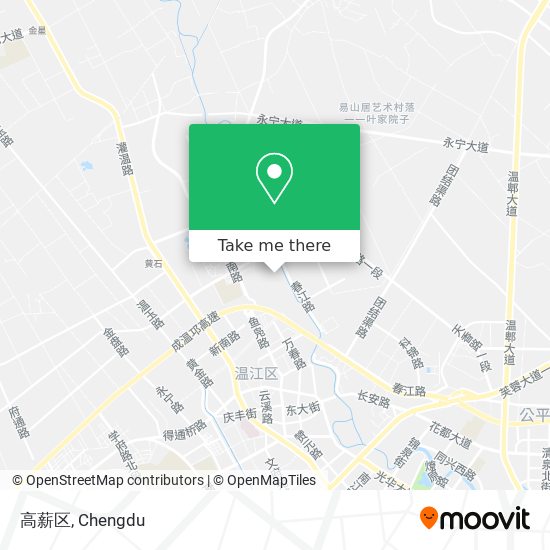 高薪区 map