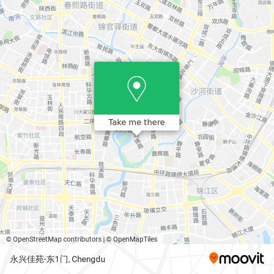 永兴佳苑-东1门 map