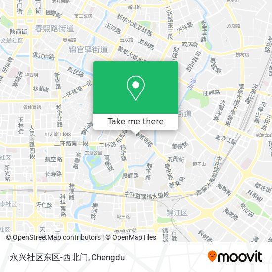 永兴社区东区-西北门 map