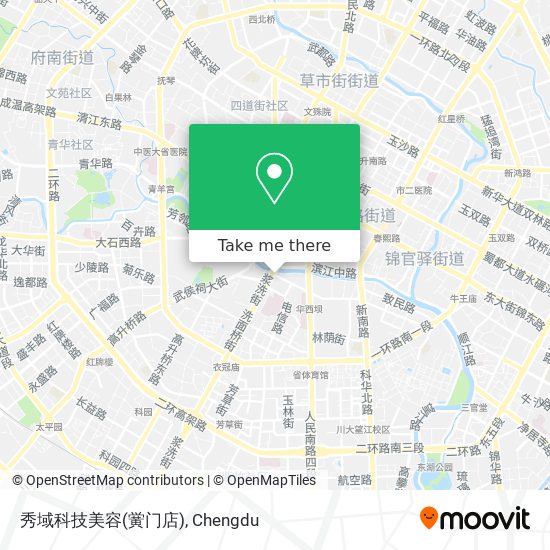 秀域科技美容(黉门店) map