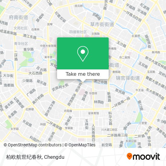 柏欧航世纪春秋 map