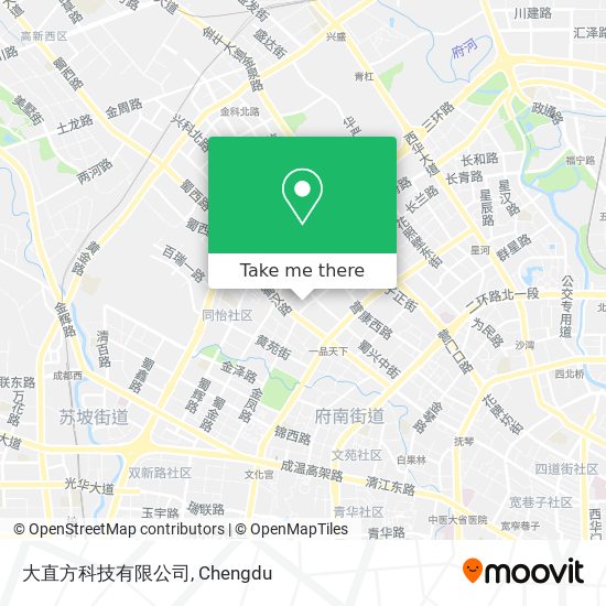 大直方科技有限公司 map