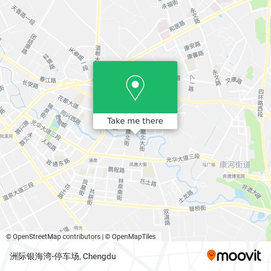 洲际银海湾-停车场 map
