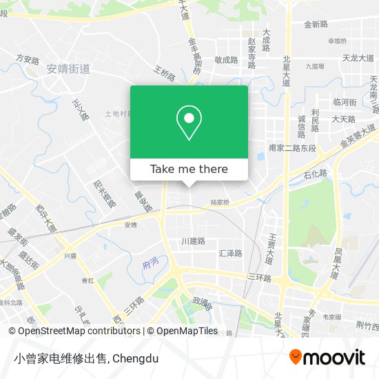 小曾家电维修出售 map