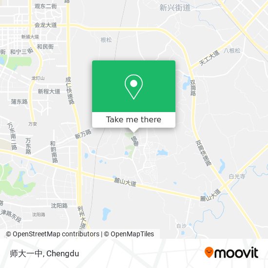师大一中 map