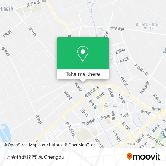 万春镇宠物市场 map