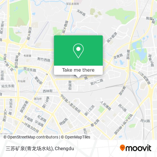 三苏矿泉(青龙场水站) map