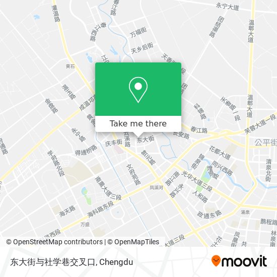 东大街与社学巷交叉口 map