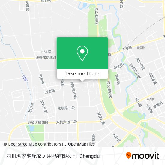四川名家宅配家居用品有限公司 map