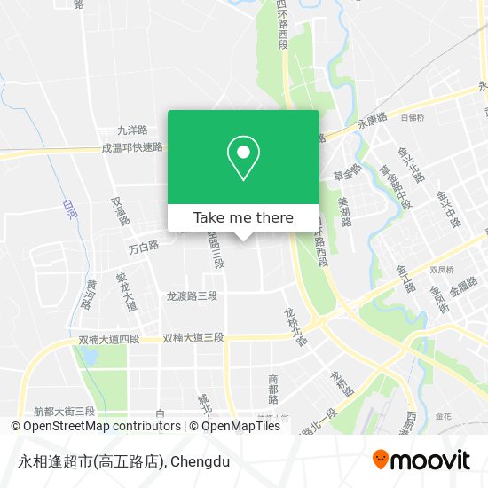 永相逢超市(高五路店) map