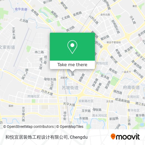 和悦宜居装饰工程设计有限公司 map