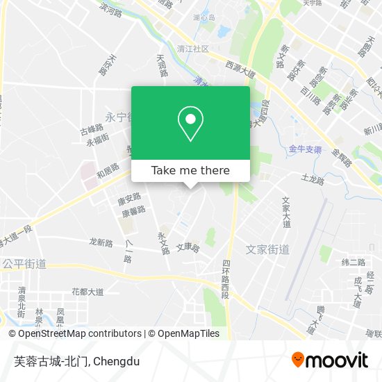 芙蓉古城-北门 map