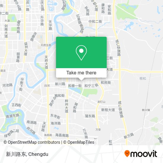 新川路东 map