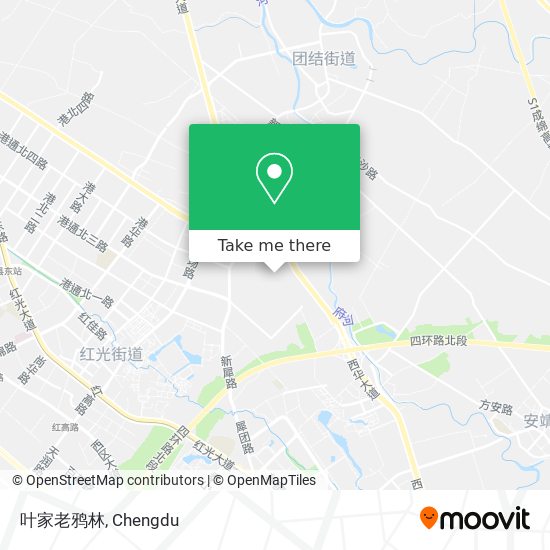 叶家老鸦林 map